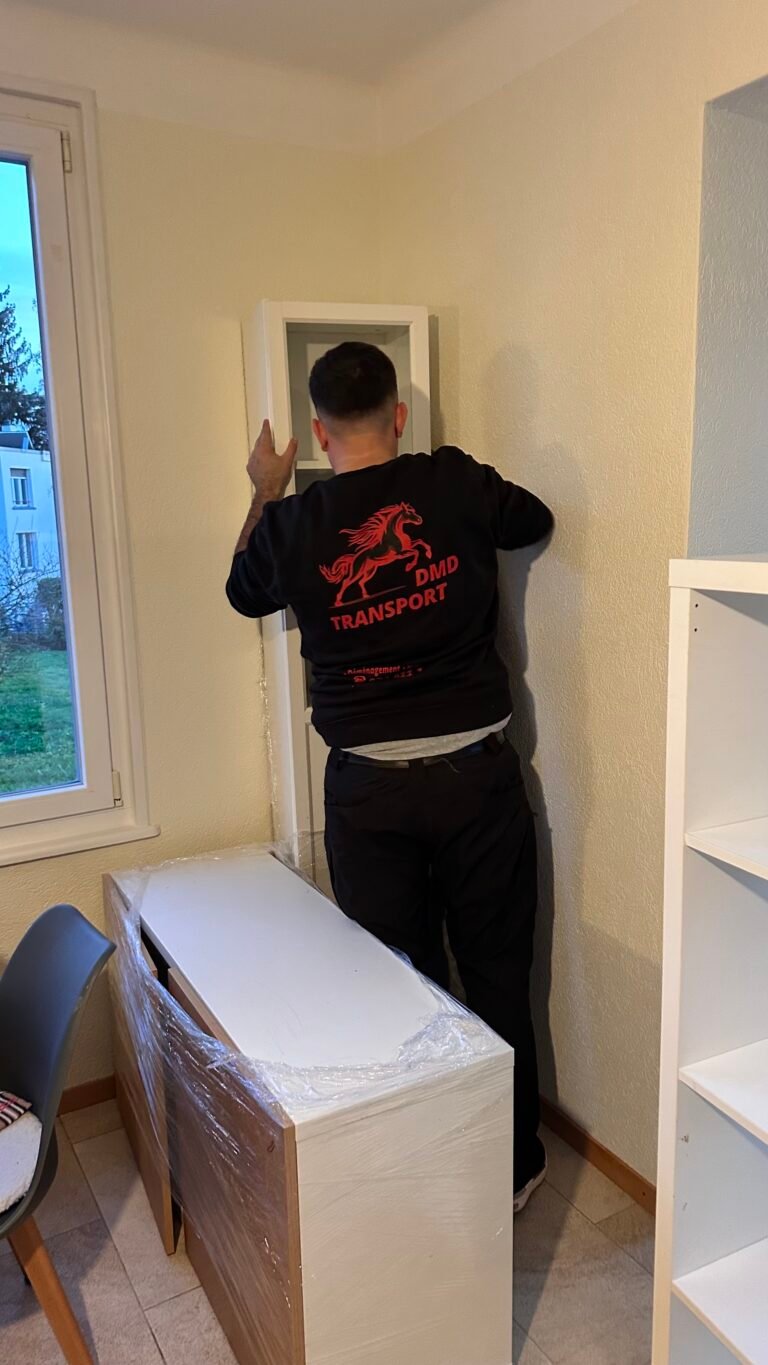 DMD-Transport est une entreprise de débarras à Lausanne