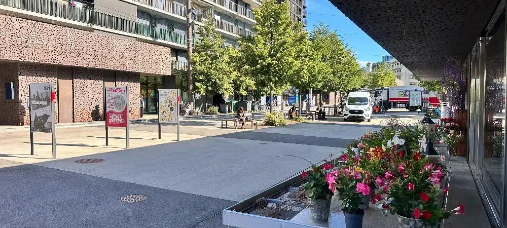 Le quartier de la Sallaz situé au nord de la ville est un lieu idéal pour s'installer à Lausanne