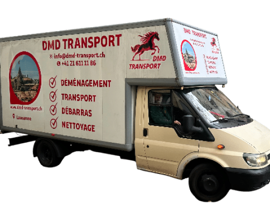Camionnette de déménagement DMD Transport