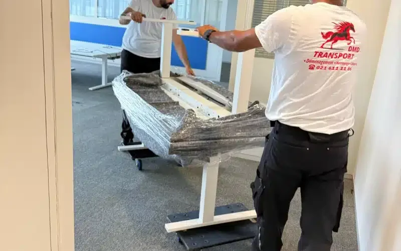 Demenagement pour entreprises dans la région Lausanne