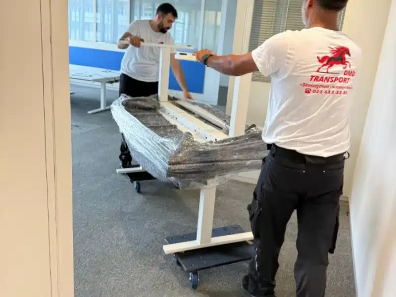 service de déménagement pour entreprise à Lausanne et canton de vaud