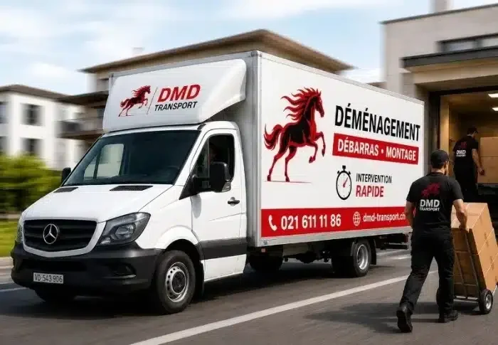 Service de déménagement de bureaux d'entreprise pour le canton de Vaud